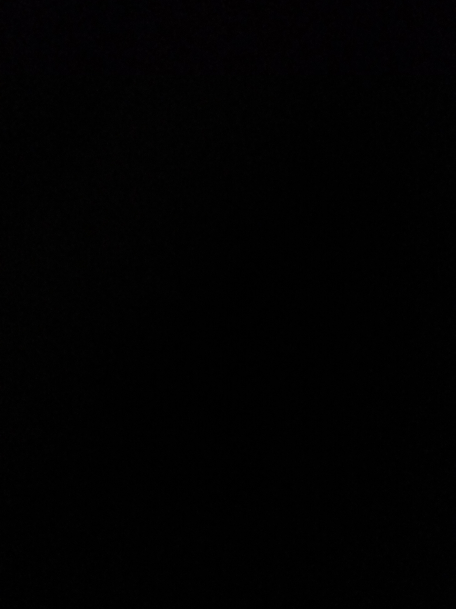 The provided image is entirely black, offering no visual information about subjects, activities, notable details, or visible text. Therefore, no description can be generated.