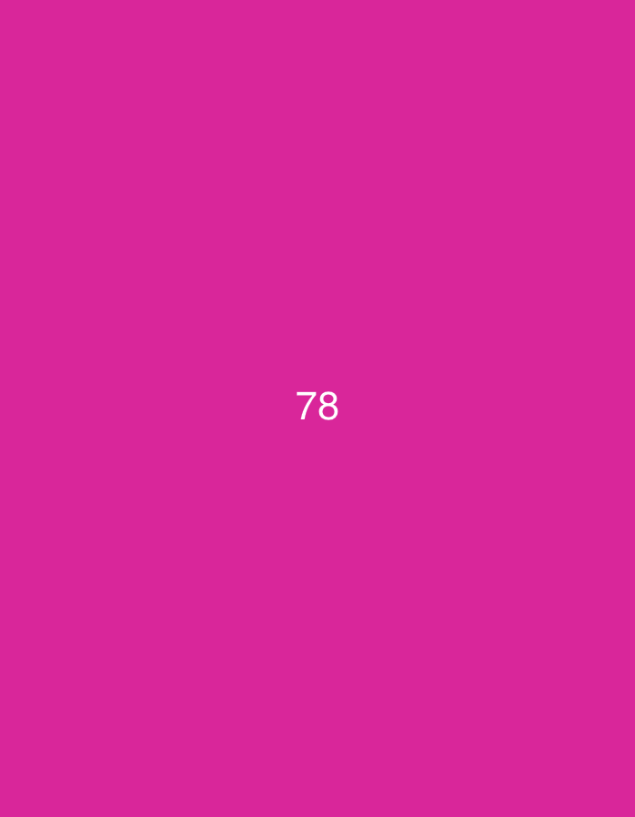 The image is a solid magenta background with the number "78" in white text centered in the lower half of the frame. There is no discernible location in Đà Nẵng, Vietnam, nor are there any people, objects, or actions present.