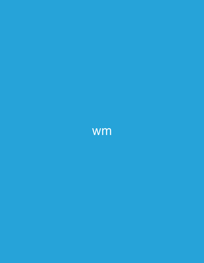 The image displays a plain, solid blue background. Centered on this background are the two lowercase letters "wm" rendered in white text. There are no other discernible subjects, people, objects, or specific activities depicted in the media file. The scene offers no details regarding the time of day, weather conditions, or any emotional context. The visual composition is minimalist, focusing solely on the white text against the unadorned blue backdrop. The provided context indicates that this media file is associated with Vagharshapat, Armenia.