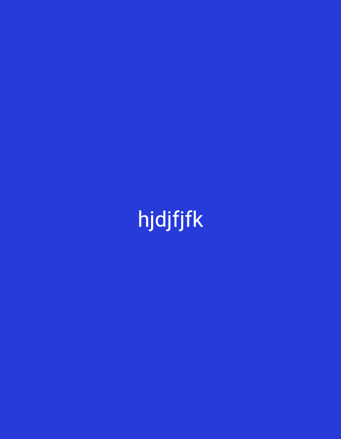 The image displays a plain, solid blue background with the white text "hjdifjfk" centered horizontally and vertically. There are no other discernible objects, people, or environmental features present in the image. The location of Nsugpe, Nigeria is not depicted in this image.