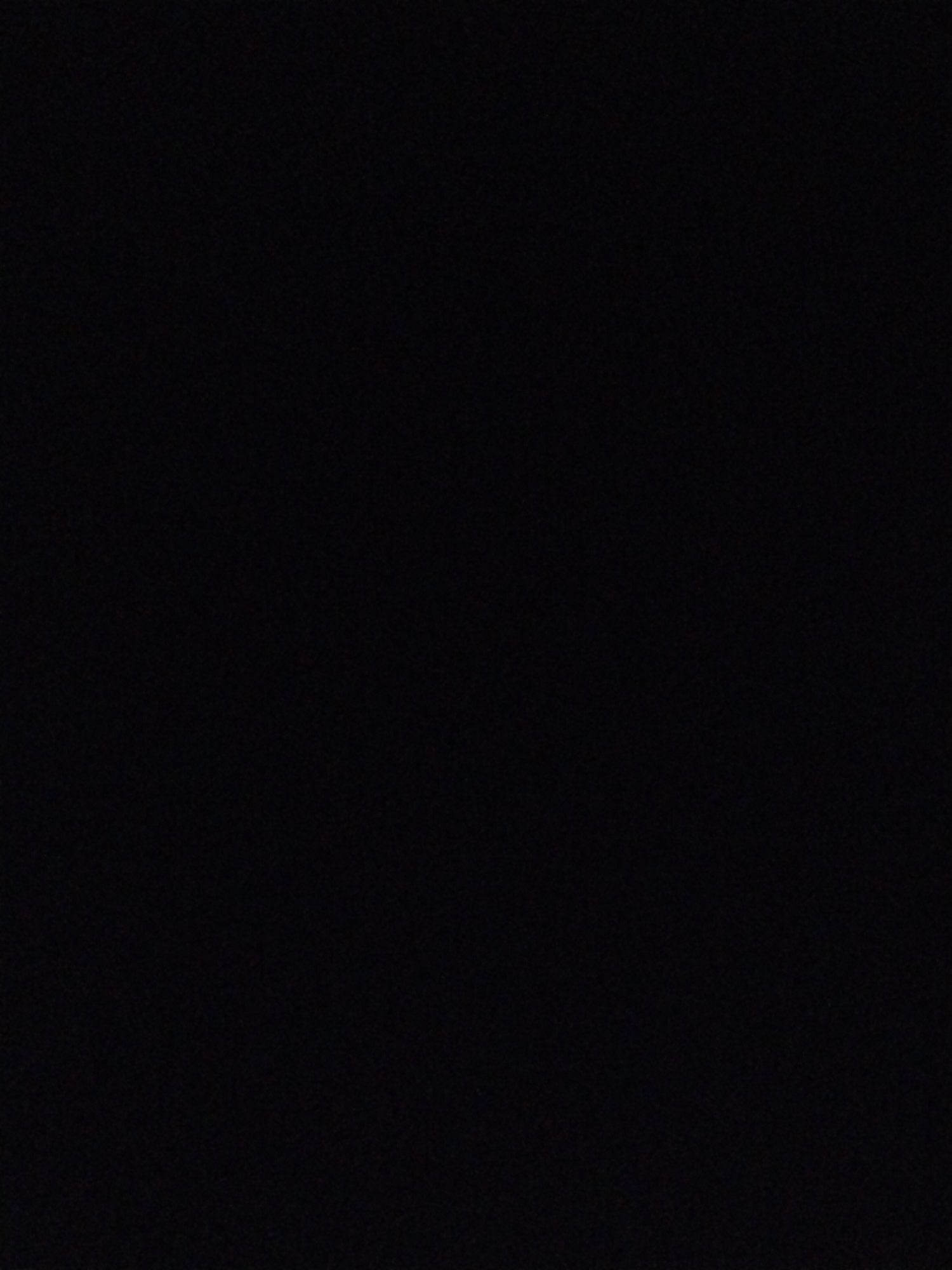 The image is completely black, providing no visible details for description.
