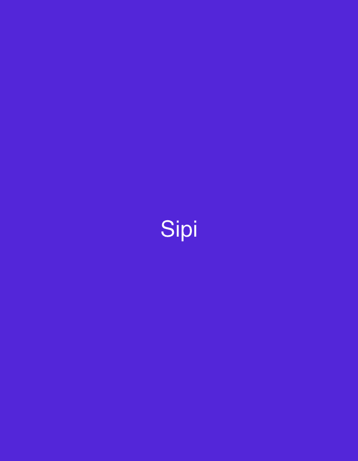 The image displays a minimalist graphic featuring a solid, deep purple background. Centered horizontally and vertically on this field is the word "Sipi," rendered in white, sans-serif text. There are no other visible subjects such as people, objects, or discernible elements that would indicate a specific scene or setting beyond the plain colored backdrop. No activity or event is depicted.
Notable details include the uniform color of the background and the stark contrast of the white text. There are no visual cues for time of day, weather, or specific architectural or natural locations within the image itself. While the location context provided is Santa Ana, Venezuela, the image contains no visual elements to confirm or suggest this geographical information. The media file is solely composed of the colored background and the visible text "Sipi."