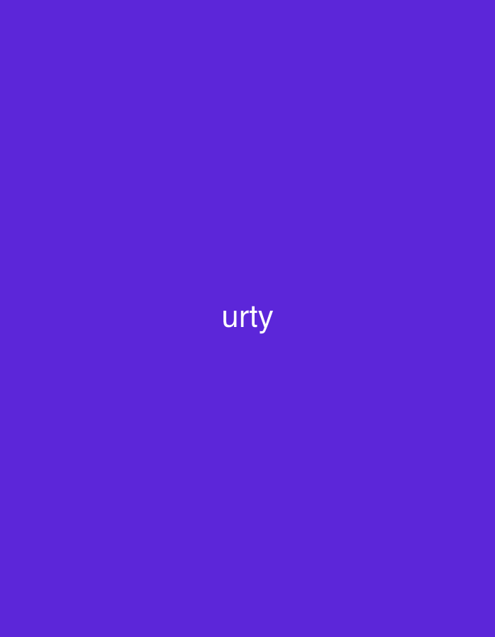 The image displays a simple, abstract composition featuring a solid, deep purple background. Centered horizontally and vertically on this monochromatic field is the white text "urty" rendered in a clean, sans-serif, lowercase font.
There are no people, identifiable objects, or discernible scene elements present. The image does not depict any activity or event. Notable details such as time of day, weather conditions, or specific location cues are absent. The visual content is limited solely to the color and the text.
The provided context of "Vagharshapat, Armenia" is not visually represented or indicated within the image itself, as it is a purely abstract graphic. The crops provided confirm the visual content, showing different sections of the same purple background with the white "urty" text, indicating its presence across the original composition.