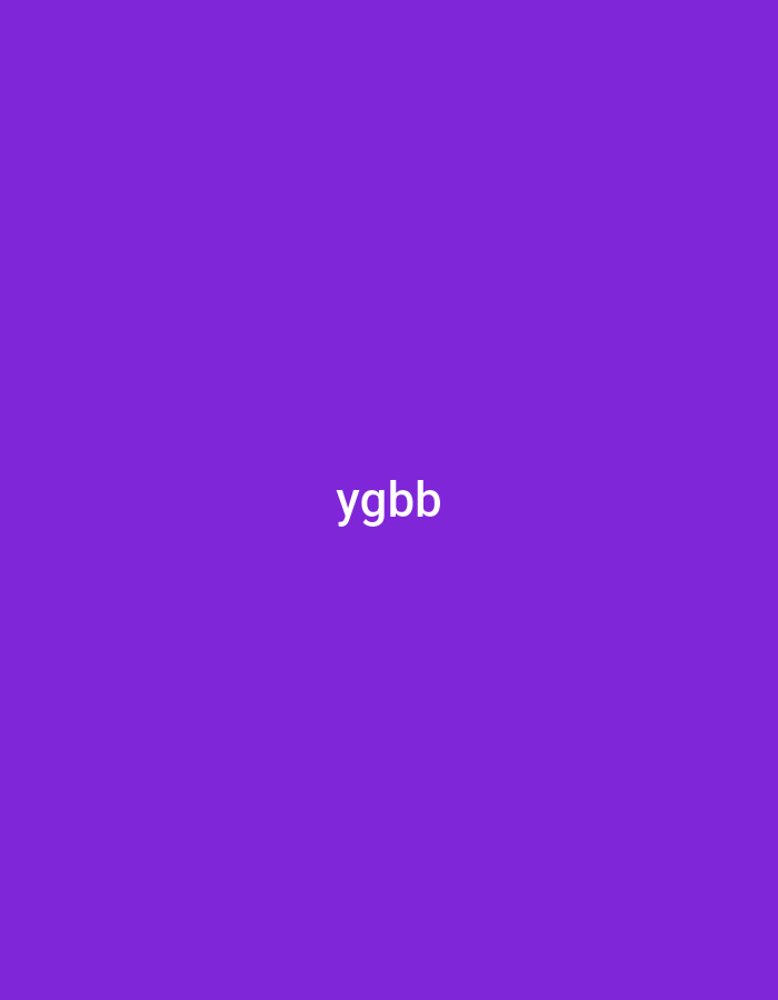 The media file displays a minimalist, abstract image featuring a solid, vibrant purple background. Centered on this purple field is the white text "ygbb" in lowercase letters. There are no other subjects, objects, or a discernible scene or setting depicted within the image. No activity or event is taking place. The image lacks specific notable details such as time of day, weather, or location cues. While the provided context is Yerevan, Armenia, the image itself does not visually represent this location or convey any emotions.