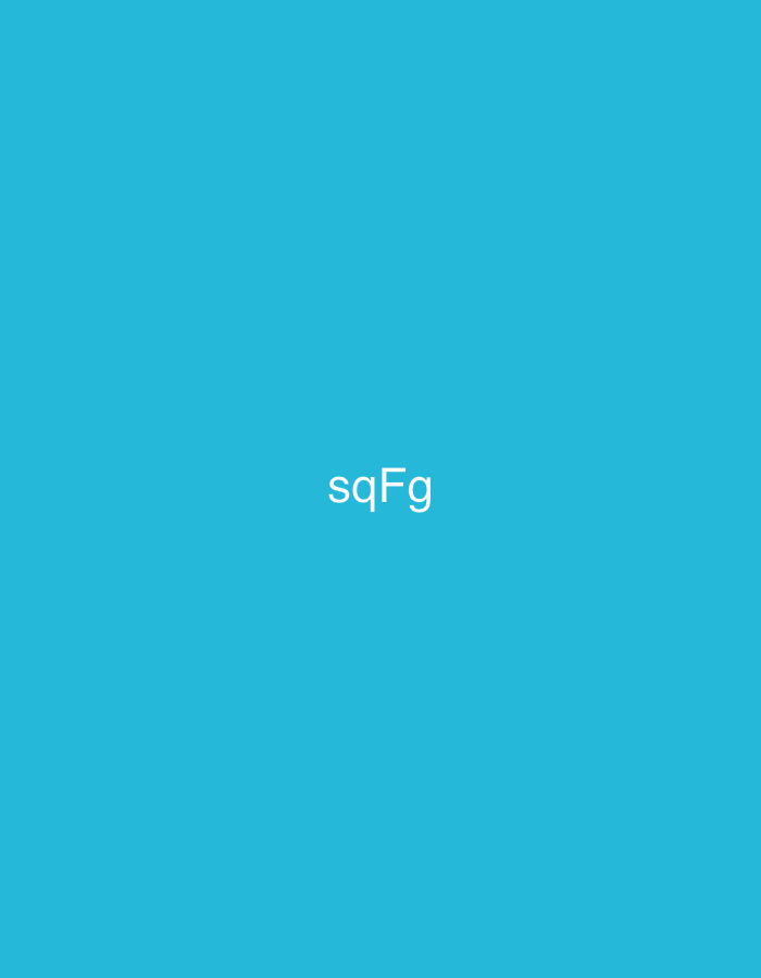 The image displays a solid teal background. Centered on this background are the white, sans-serif letters "sqFg". There are no other discernible subjects, objects, people, or actions. The scene is located in Casablanca, Morocco.