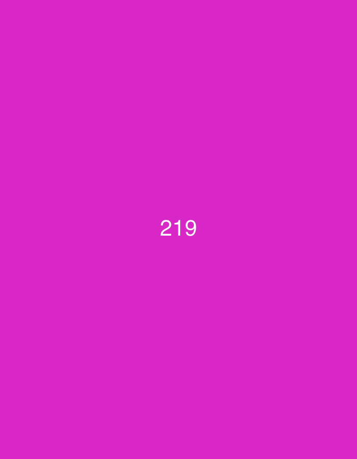 The image is a solid magenta background with the number "219" displayed in white text in the center. There are no discernible elements related to the city of Da Nang, Vietnam, or any people, objects, or actions.