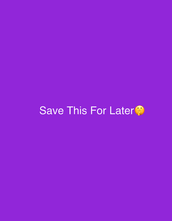 The image is a plain purple background with white text that reads "Save This For Later" and a yellow emoji depicting a face with a hand over its mouth and eyes wide open. There is no depiction of the city of Lobosh, Bulgaria.
