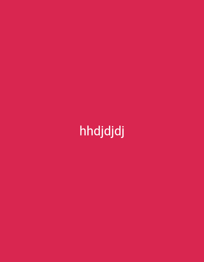 The image is a solid, vibrant pink background with the white text "hhdjdjdj" centered horizontally and positioned in the upper middle section of the frame. There are no other discernible objects, people, or environmental details visible. The location in Nsugpe, Nigeria is not specified in the image.