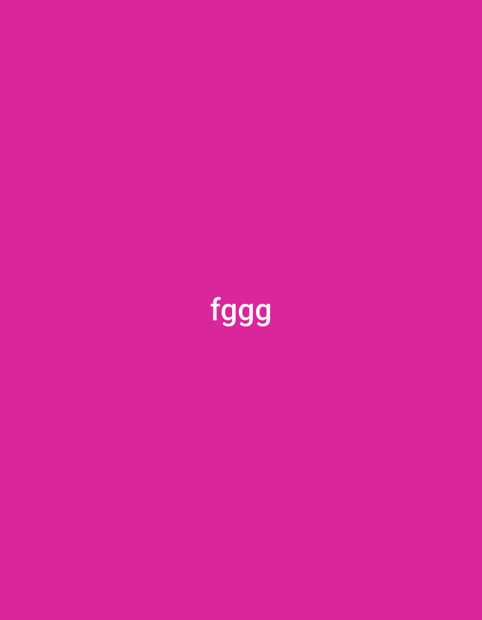 The image displays a solid magenta background (#E22C81, approximately) with the white text "fggg" centered both horizontally and vertically. The text is rendered in a sans-serif typeface, with all four characters in lowercase. There are no other discernible subjects, objects, or environmental details within the frame. The scene is devoid of people, actions, or interactions, and the location is Unknown, Unknown.