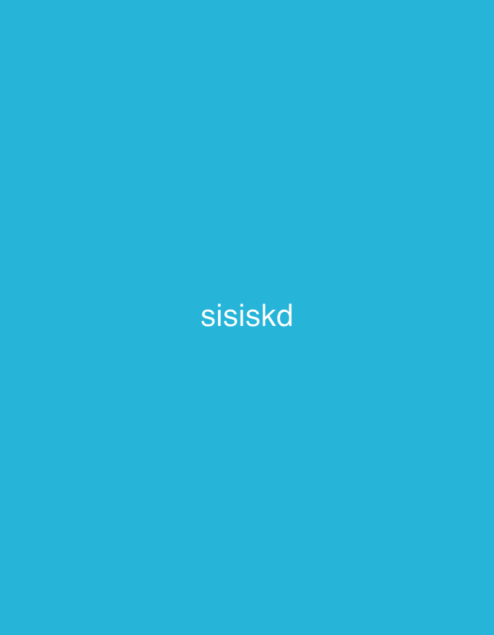 A turquoise background contains the word "sisiskd" in white, centered. There are no other objects, people, or environment details visible. Yerevan, Armenia cannot be determined from the available information.