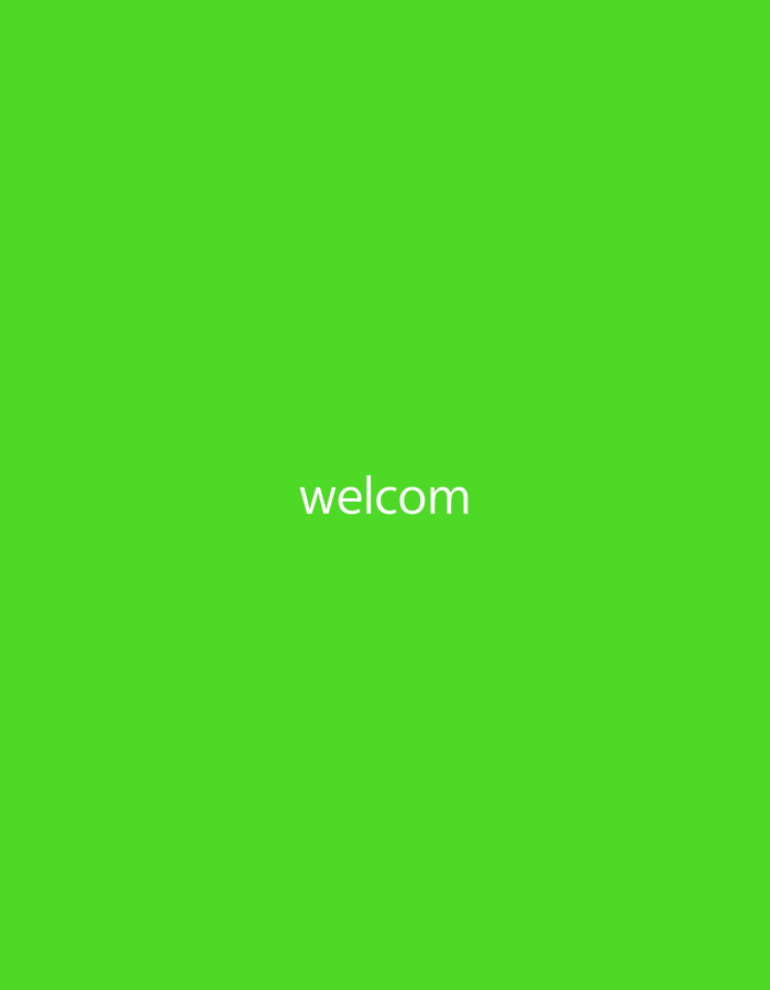 The image is a plain, solid green background. Centered on the background is the word "welcom" in white text. There are no people, subjects, objects, actions, or interactions visible in the image. The image does not depict any location in Wirosari, Indonesia.