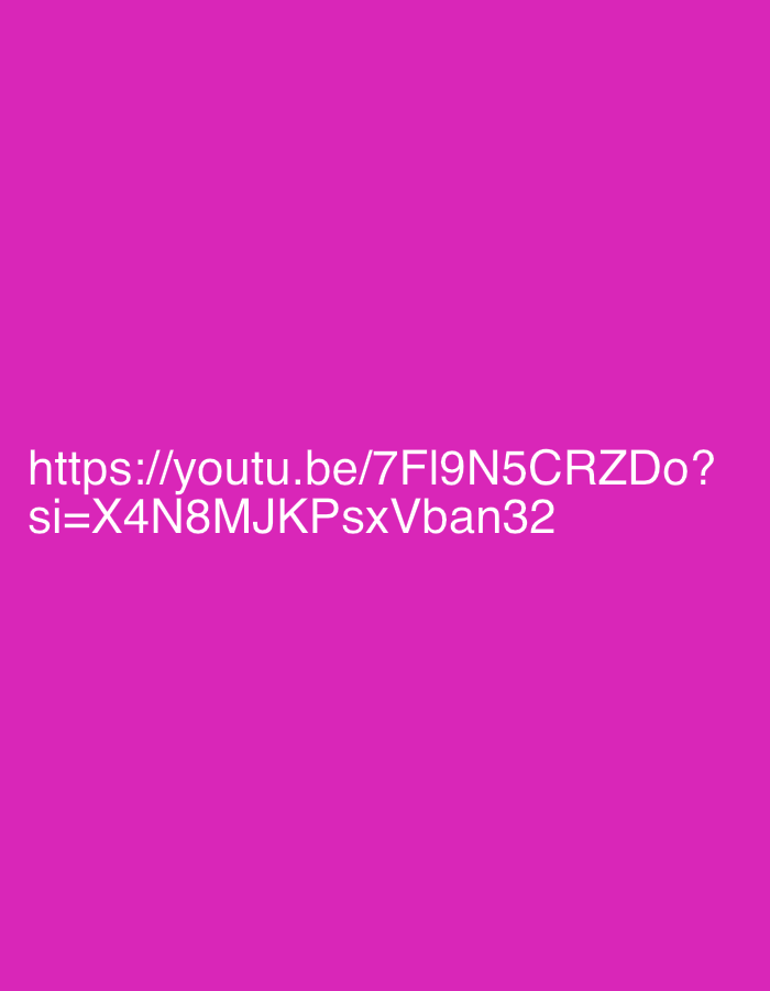 The image shows text on a pink background. The text reads "https://youtu.be/7FI9N5CRZDo?si=X4N8MJKPsxVban32". There is no information in the image that relates to Mumbai, India.