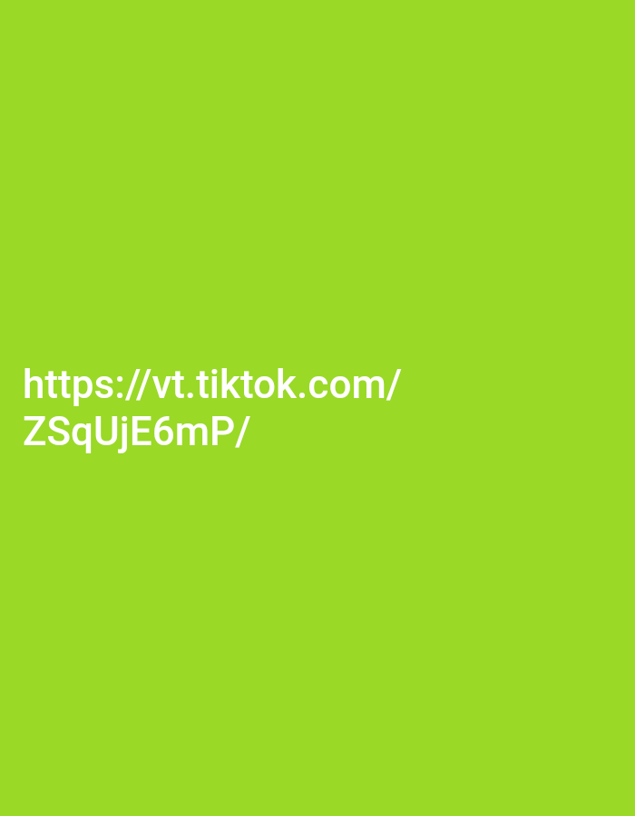 This is an image of white text on a bright green background. The text reads "https://vt.tiktok.com/ ZSqUjE6mP/". There is no information about the location of Cijeruk, Indonesia, or any details about people, subjects, objects, actions, or interactions.