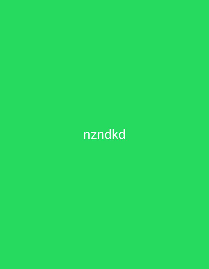 The image is a plain green background with the white text "nzndkd" centered horizontally and vertically. There are no people, objects, actions, or interactions depicted. The location in the city of Nsugpe, Nigeria is not determinable from the image.