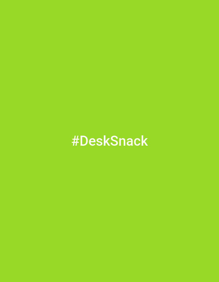 The image is a solid green background with the white text "#DeskSnack" in the center. There is no discernible scene or location depicted, and therefore the request to provide details about Sofia, Bulgaria, cannot be fulfilled.