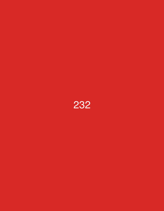 The image shows the number "232" in white text against a solid red background. There is no discernible location in the city of Đà Nẵng, Vietnam, depicted in this image.