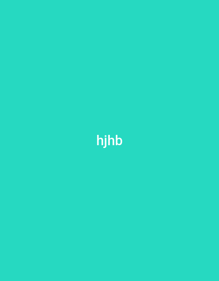 The image displays a plain, abstract composition featuring the text "hjhb" centered on a vibrant teal or turquoise background. The text is rendered in white, lowercase letters, and appears to have a subtle pinkish or reddish glow around its edges, creating a soft halo effect. No other subjects, objects, or activities are depicted in the frame. There are no visible cues regarding time of day, weather, or specific location within the image itself. The provided location context of Yerevan, Armenia, is not visually represented in this abstract graphic.