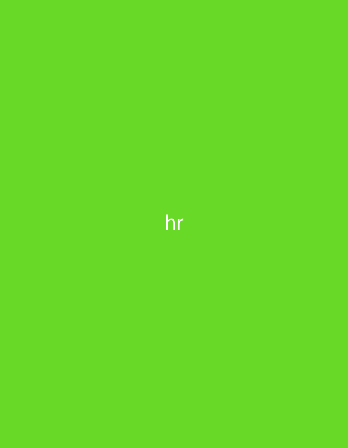 The image displays a solid, uniform lime green background. Centrally positioned within the frame are the lowercase letters "hr" in white, sans-serif typeface. No other visual elements, figures, objects, or environmental details are present in the scene. This image is located in the city of Casablanca, Morocco.