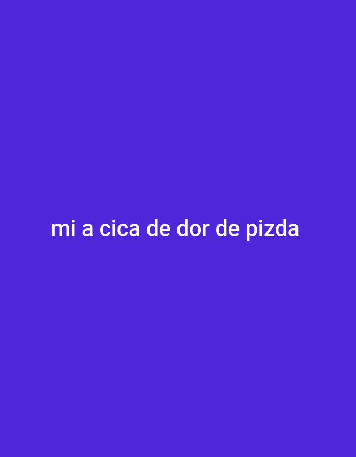 The image is a simple graphic with white text on a solid purple background. The text reads "mi a cica de dor de pizda". There is no information about the city of Cricova, Moldova, or any people, subjects, objects, actions, or interactions depicted in the image. The scene is a plain, abstract graphic.
