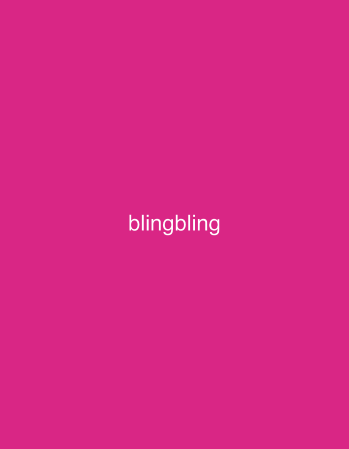 The image is a solid magenta background with the word "blingbling" written in white text in the center. There is no depiction of Casablanca, Morocco, or any discernable scene within that city.