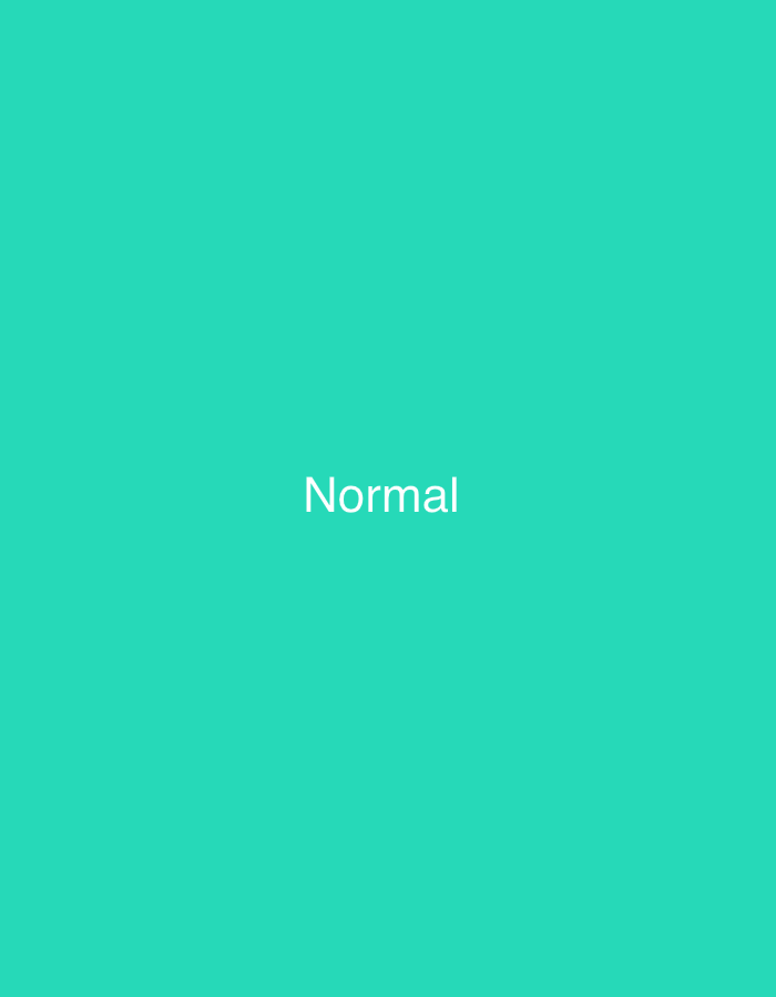 The image features a plain, solid background in a vibrant turquoise or teal color. Centrally positioned, slightly below the vertical midpoint, is the word "Normal" written in white, sans-serif text. There are no people, objects, or a discernible scene or setting depicted in the image, other than the colored background and the text. No activity or event is taking place, as it is a static graphic. Notable details include the clear, bright hue of the background and the simplicity of the text. There are no visible cues regarding time of day, weather, or specific location within the image itself. The provided location context of Santa Ana, Venezuela is not visually represented in this generic graphic.