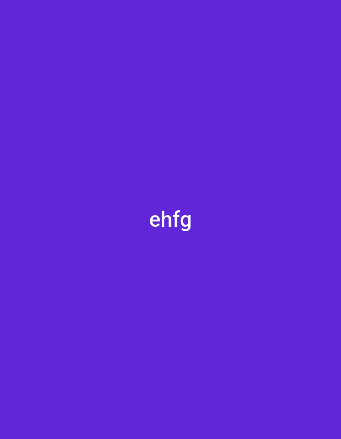 The image presents a solid, uniform purple background. Centered on this background, the white sans-serif text "ehfg" is prominently featured. No other subjects, objects, figures, or environmental details are discernible. The visual content of the image provides no discernible information or specific landmarks that would place the scene in the city of Yerevan, Armenia, or any other identifiable geographical location. The environment is entirely abstract.