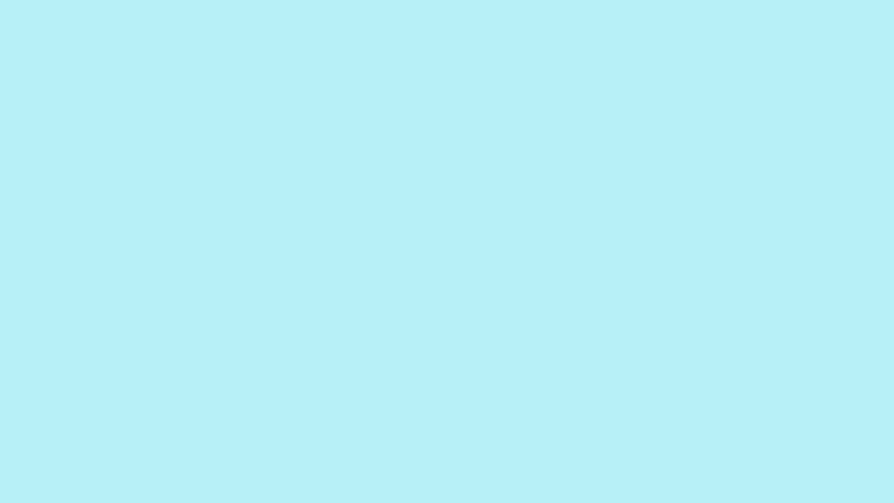 The image is a solid light blue color with no discernible features, subjects, or objects. There is no identifiable location or setting within the image.