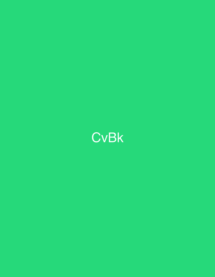 The image displays a solid emerald green digital field, centrally marked with the white alphanumeric text 'CvBk'. No people, discernible objects, actions, or interactions are present within this graphic scene. The scene functions as a minimalist textual display, contextualized within the city of Casablanca, Morocco.