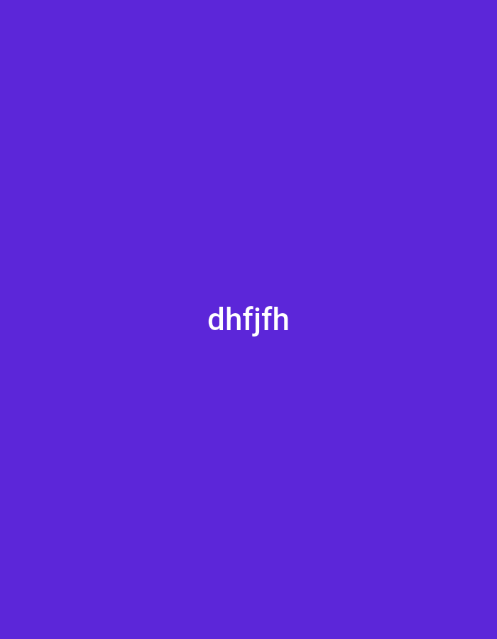 The image is a purple background with the text "dhfjfh" in white centered in the frame. The location is not specified and cannot be identified from the image.