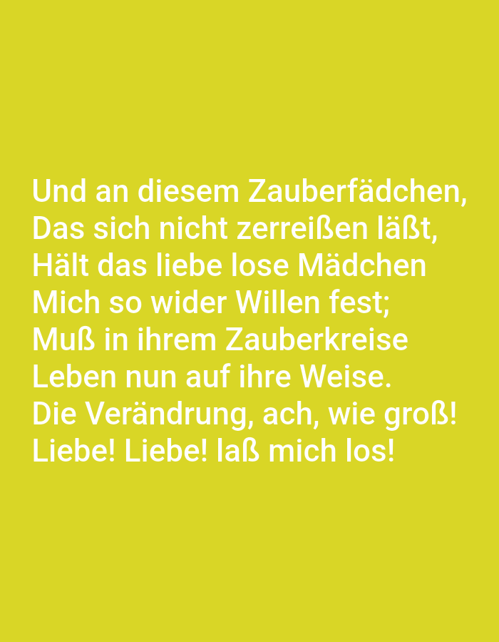 The image contains white text on a yellow background. The text is a poem in German. There are no people, subjects, objects, actions, interactions, or environmental details to describe, nor is there any indication of the city of Tallinn, Estonia.