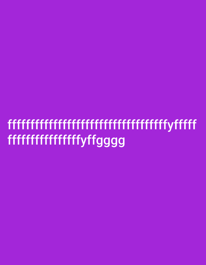 The image displays a solid purple background with two lines of white text. The top line reads "ffffffffffffffffffffffffffffffffyffff". The bottom line reads "ffffffffffffyffgggg". There is no discernible connection to the city of Verkhniachka, Ukraine.