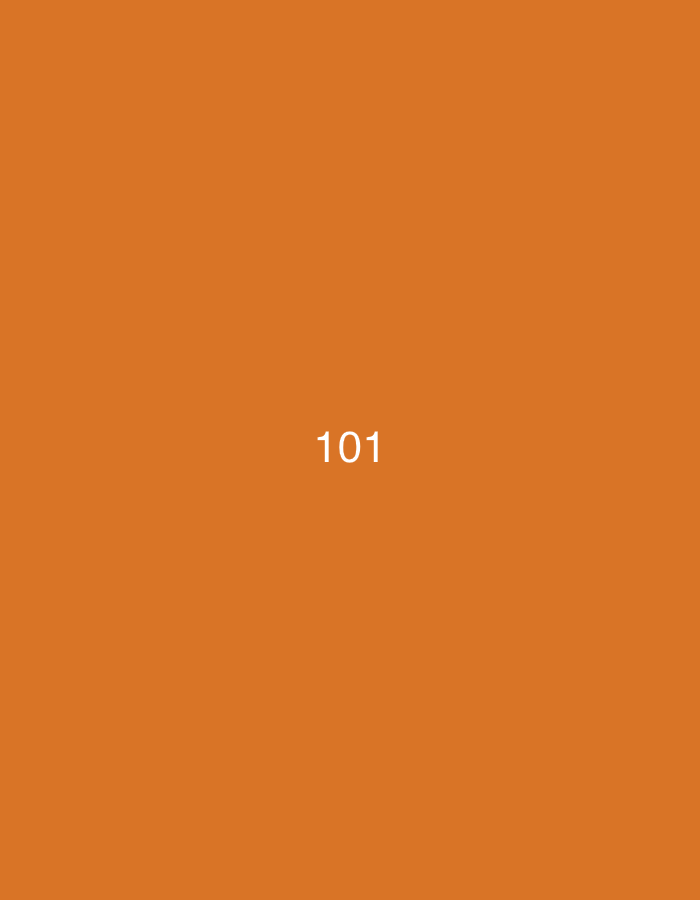 The image is a solid orange background with the number "101" centered in white text. There is no information in the image that indicates it is located in Đà Nẵng, Vietnam, or any other specific location.