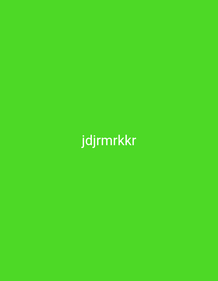 The image is a solid bright green background with the white text "jdjrmrkkar" centered horizontally and vertically. There are no other discernible objects, people, or environmental details present. The location in Nsugpe, Nigeria is not depicted or implied by the image content.