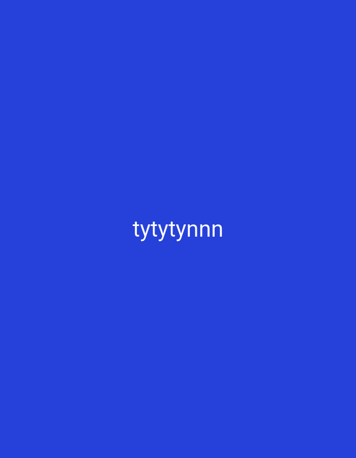 The image contains the white text "tytytytnnn" centered on a solid blue background. There are no elements within the image that indicate a location in Serang, Indonesia, or any urban environment.
