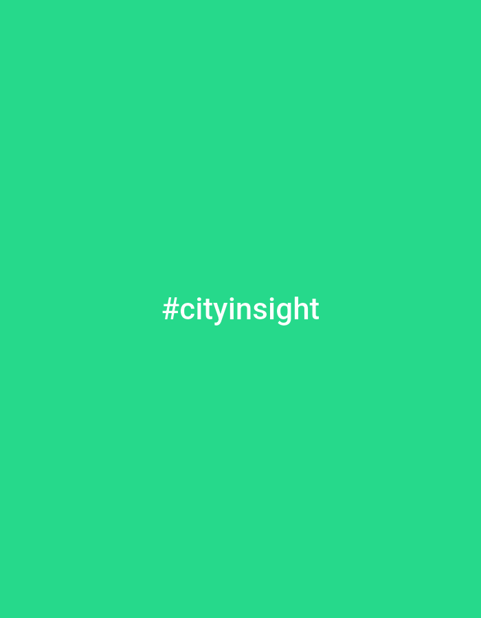 A centrally-placed "#cityinsight" is rendered in white font against a vibrant green background. The image does not depict any location, people, subjects, objects, actions, interactions, or any environmental elements that allow one to identify the city of Lhokseumawe, Indonesia, or any other location.