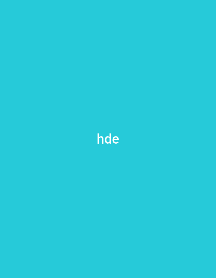 The image displays a solid, vibrant turquoise or cyan background. Centered horizontally and vertically on this monochromatic field are the lowercase letters "hde" rendered in a plain, white, sans-serif font. There are no other visible subjects, objects, or activities depicted. The scene lacks specific environmental details, time of day, or weather indicators. While the location context of Yerevan, Armenia, is provided, the image itself does not contain any visual cues or specific elements that indicate this geographical location; it is an abstract design featuring text on a colored background.