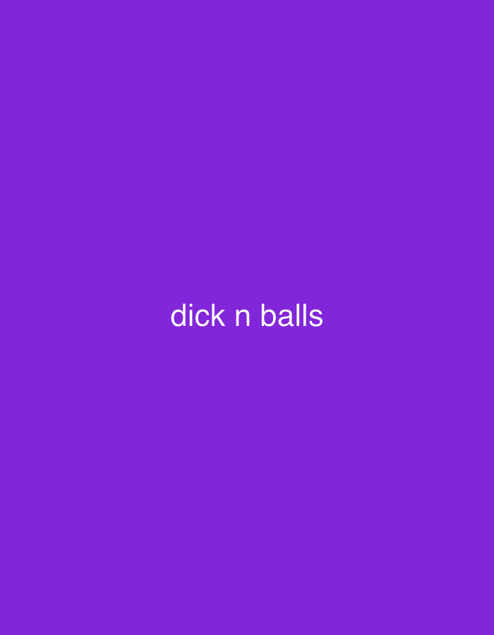 The image is a solid purple background with the text "dick n balls" in white centered in the middle. There are no visible elements suggesting any location in Buenos Aires, Argentina, or any other place.