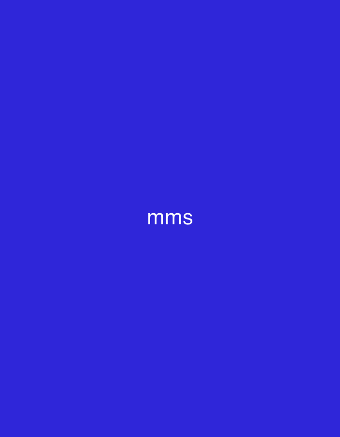 The image displays a minimalist graphic featuring a solid, vibrant blue background. Centered on this monochromatic field are the white, lowercase letters "mms". The font appears to be a sans-serif style. There are no other discernible subjects, objects, or elements within the image. No people or specific scenes are depicted, and therefore no activity or event is taking place. The consistent blue hue suggests a digitally created background or a plain colored surface. Notable details such as time of day, weather conditions, or specific location cues are absent from the visual content. Although the location context is Ihtiman, Bulgaria, the image itself contains no visual information or landmarks that connect it to this specific geographical area, presenting instead as an abstract design with text.