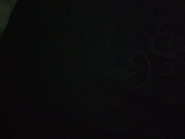 The image is a completely black, grainy, blurry photo. It is not possible to tell what is being shown. The coordinates (-7.483, 109.439) are located in Banjarnegara, Indonesia, but the image does not reveal anything about the city or its surroundings.