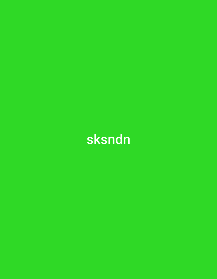 The image is a solid bright green background with white text centered on the screen that reads "sksndn". There are no visible landmarks or contextual clues to indicate a specific location within Jalingo, Nigeria. The scene is static and devoid of any people, objects, or actions.