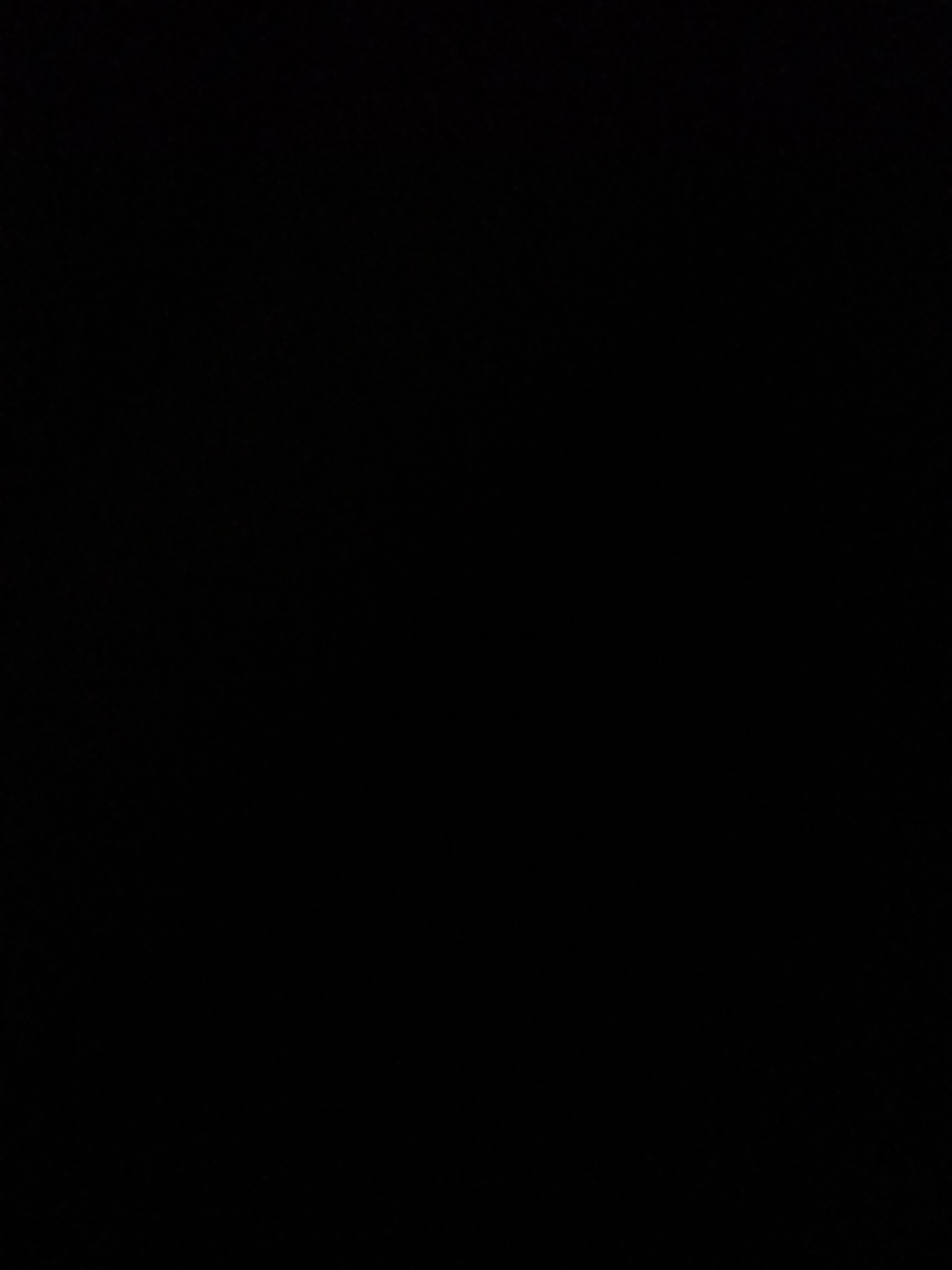 The image is entirely black, offering no visual information to describe.
