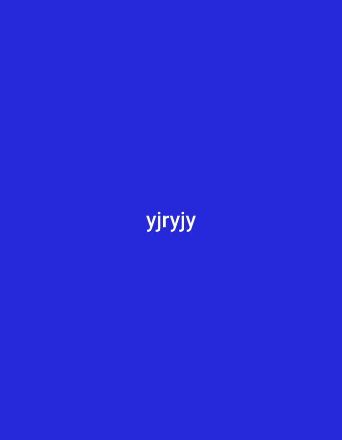 The image displays a uniform, solid blue background. Centered horizontally and vertically within the frame is the word "yjryjy," rendered in white, sans-serif lowercase letters. This digital graphic is understood to be associated with the city of Yerevan, Armenia. There are no visible people, physical objects, discernible actions, or environmental features beyond the blue color field and the textual content.