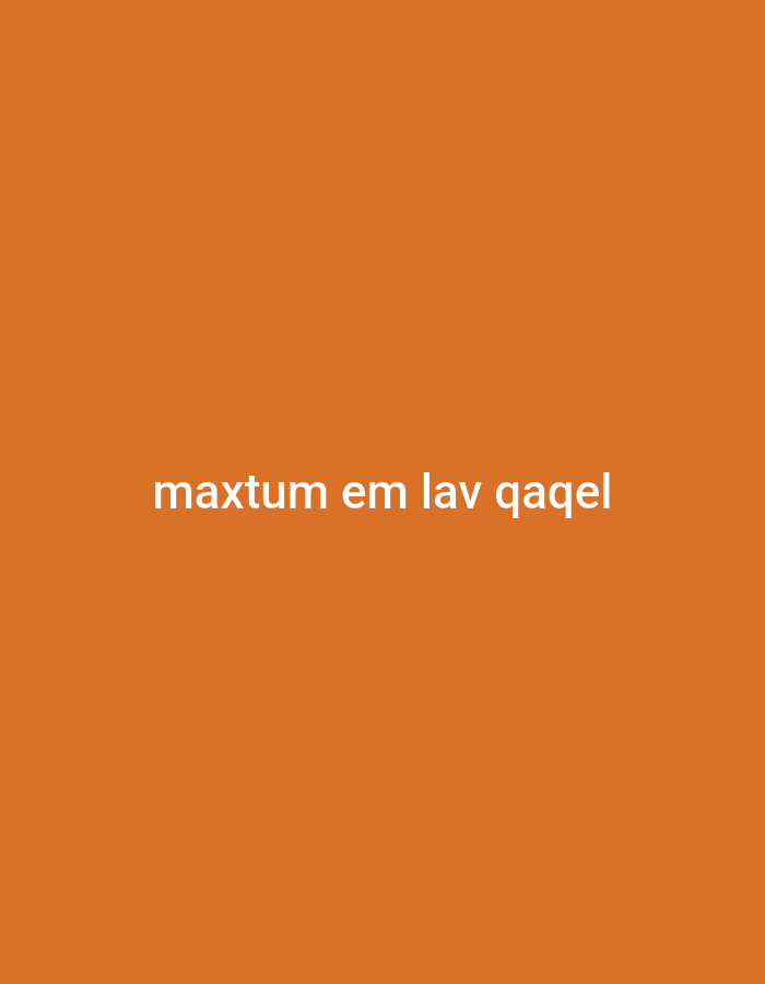 The image is an orange background with white text that reads "maxtum em lav qaqel". It does not show the city of Yerevan or anything indicating a location.