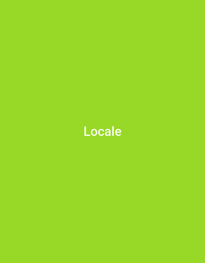 The image displays a solid lime green background with the word "Locale" centered and in white text. There is no discernible location in the city of Howayi, Nigeria, or any subjects, objects, actions, or interactions present.
