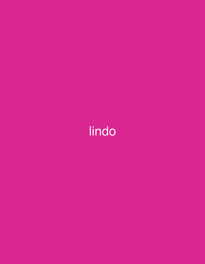The image features a simple, bold design dominated by a solid, vibrant fuchsia or hot pink background. Centered horizontally and vertically on this colorful field is the word "lindo" written in clean, white, lowercase sans-serif typography.
There are no discernible subjects such as people or objects, nor any specific activities or events taking place beyond the presentation of the text itself. The absence of a discernible scene, setting, or environmental cues means there are no indications of time of day, weather, or specific location within the image. However, given the location context of Buenos Aires, Argentina, the word "lindo" would be understood by Spanish speakers to mean "nice" or "beautiful," conveying a positive and appreciative sentiment. The bright and energetic background color further enhances this positive and perhaps playful or eye-catching message. The image functions as a visual statement, relying on color and a single word to communicate.
