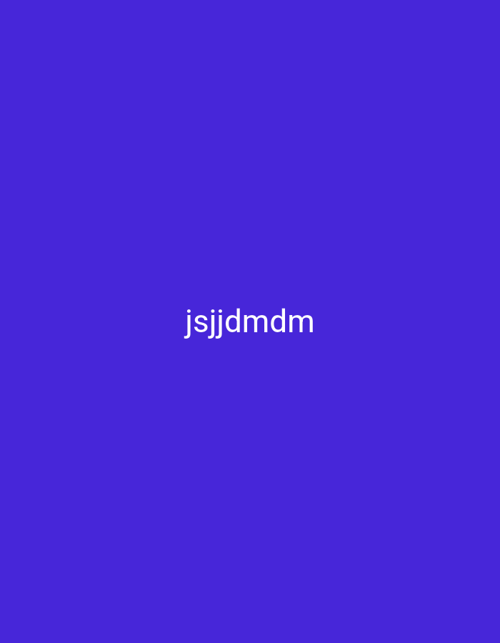 A plain blue background with white text that reads "jsjjdmdm" in the center. There are no people, objects, or any discernible environmental details present. The image does not contain any information that would allow for its location to be determined in Nsugpe, Nigeria or any other city.