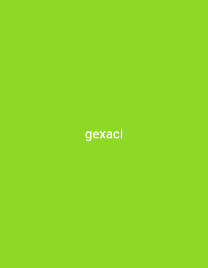 The image shows the word "gexaci" in white text on a green background. There is no information available in the image to determine its location in Yerevan, Armenia, or to describe any people, subjects, objects, actions, interactions, or environment.