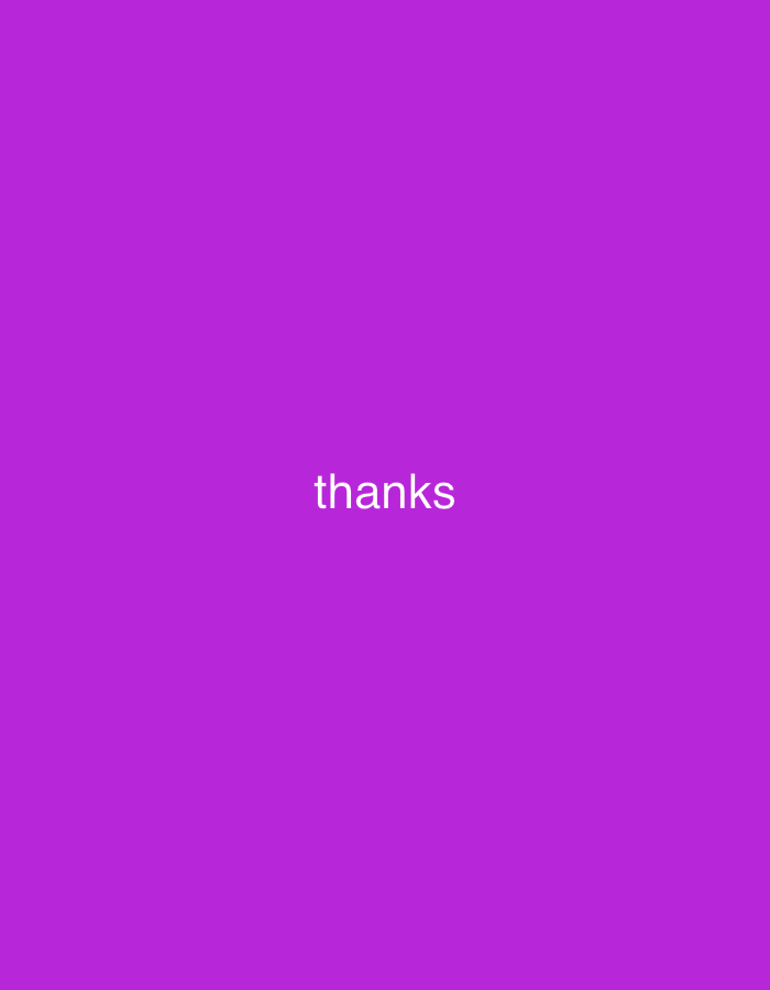 The image is a plain purple background with the word "thanks" written in white text in the center. There are no people, subjects, objects, actions, interactions, or environmental details visible in this image. The location in the city of Jauro Yinu, Nigeria, is not depicted or relevant to the visual content of the image.