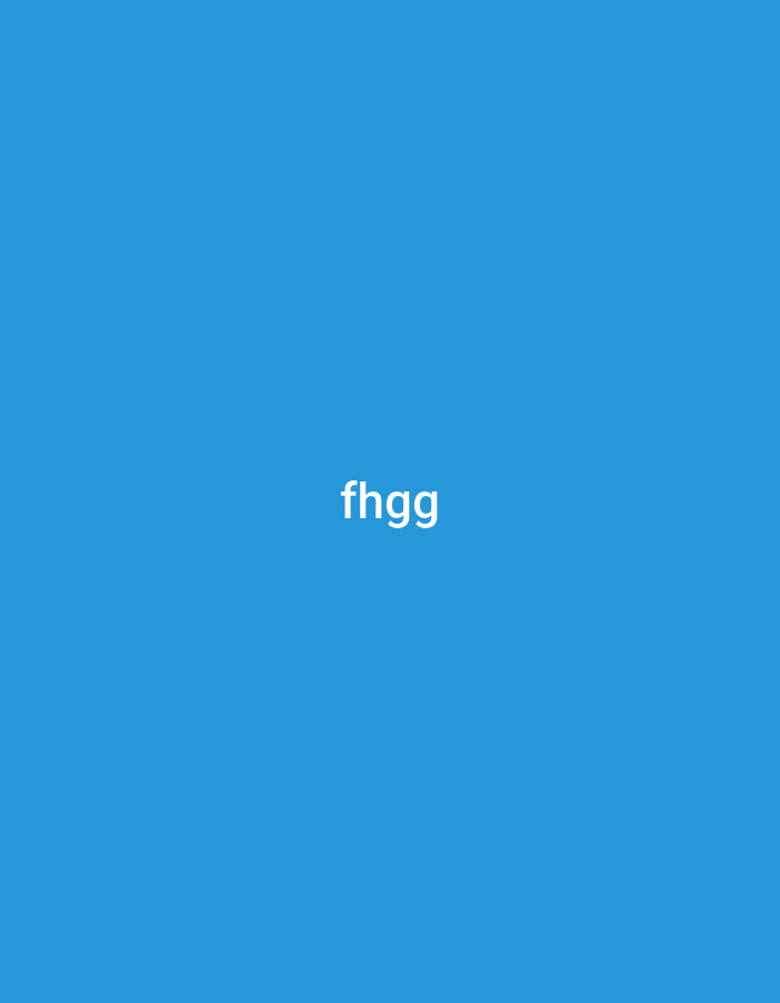 The image displays a solid, uniform blue background. Centered horizontally and slightly above the vertical midpoint, the white lowercase text "fhgg" is presented in a sans-serif typeface. No other subjects, objects, people, or discernible environmental elements are present, providing no contextual information to indicate a specific location, city, or setting.
