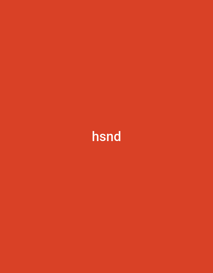 The image displays a solid, vibrant orange-red background. Centered on this monochromatic field, the lowercase text "hsnd" is rendered in white. The text is oriented upside down, meaning if the image were rotated 180 degrees, it would read "push". There are no other subjects, such as people or objects, visible in the frame. The scene lacks any specific setting, activity, or event taking place. No temporal indicators like time of day or weather cues are present. The abstract nature of the image provides no visual information or cues related to the location context of Yerevan, Armenia.